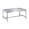 Stainless Steel Sorting Tables For Dishwasher – 1000x700x900 mm