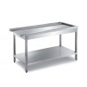 Stainless Steel Exit Dishwasher Tables – 1200x700x900+100 mm